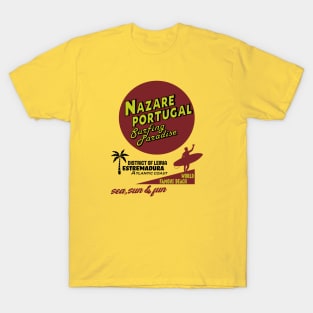 Nazare, Portugal Surf Vintage T-Shirt